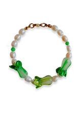 Load image into Gallery viewer, Haley Made Shop, Pearl Bok Choy Bracelet,