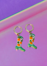 Load image into Gallery viewer, Clementine Cowboy Boot Earrings
