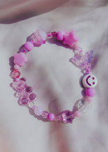 Load image into Gallery viewer, Stretchy Purple Everything Bracelet