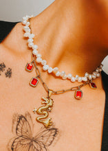 Load image into Gallery viewer, minhi Wang x Haley Made Dragon Charm Necklace , Canadas drag race , asian inspired charm necklace