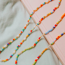 Load image into Gallery viewer, Rainbow n' Pearls Necklace