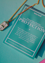 Load image into Gallery viewer, Protection Tarot Card Pendant Necklace
