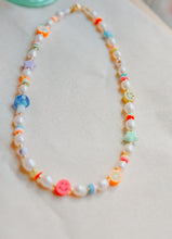 Load image into Gallery viewer, Rainbow Pearl Colourful Choker