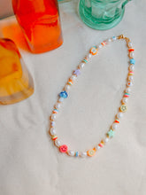 Load image into Gallery viewer, Rainbow Pearl Colourful Choker