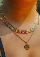 Load image into Gallery viewer, Rainbow n' Pearls Necklace