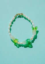 Load image into Gallery viewer, Fresh water pearl Bok choy bracelet , Toronto small business