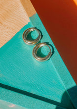 Load image into Gallery viewer, Haley Made Shop | Haleymadeshop | Golden Earrings | Every day Hoops Gold | Toronto small jewlery business | Small Business Canada