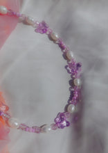 Load image into Gallery viewer, Glass Butterfly Pearl Necklace
