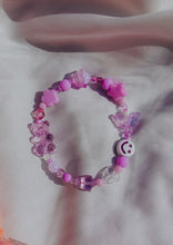 Load image into Gallery viewer, Stretchy Purple Everything Bracelet
