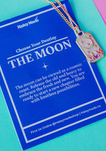 Load image into Gallery viewer, The Moon Tarot Card Pendant Necklace
