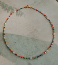 Load image into Gallery viewer, Rainbow n&#39; Pearls Necklace
