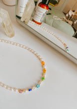Load image into Gallery viewer, Blossom Pearl Spring Necklace

