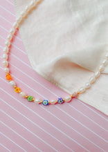Load image into Gallery viewer, Blossom Pearl Spring Necklace
