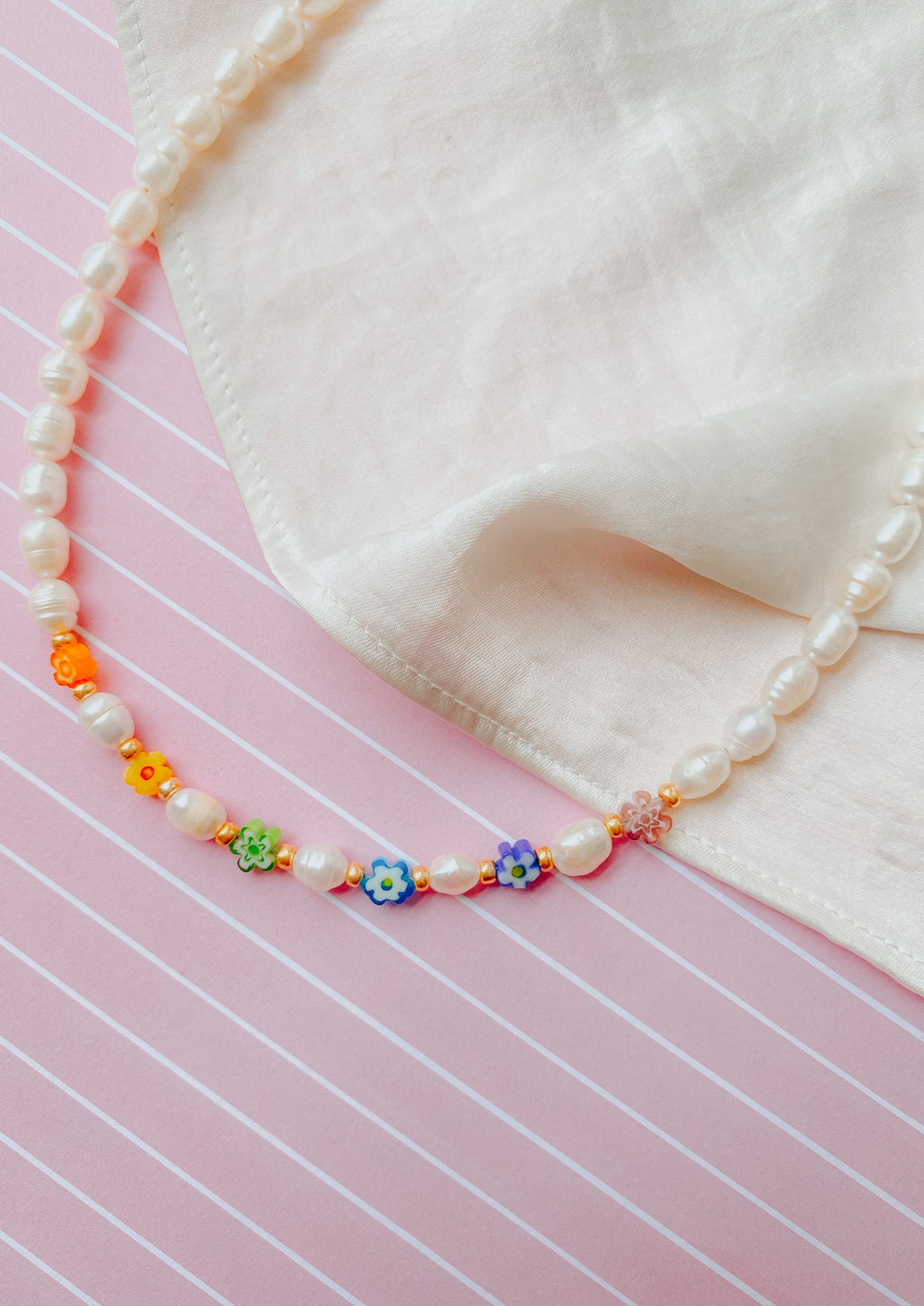 Blossom Pearl Spring Necklace