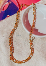 Load image into Gallery viewer, Haley Made Shop | haleymadeshop | Gold Chain | Figaro Chain | Figaro 18k Gold plated necklace | Small business toronto | canadian small jewlery business 
