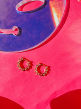 Load image into Gallery viewer, Sun Huggie Earrings

