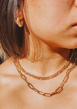 Load image into Gallery viewer, Haley Made Shop | haleymadeshop | Gold Chain | Figaro Chain | Figaro 18k Gold plated necklace | Small business toronto | canadian small jewlery business 
